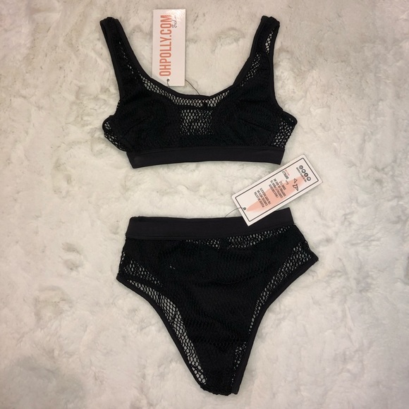 Oh Polly Other - Black swim bikini